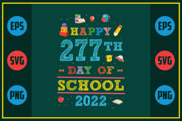 Happy 277th Day: School Graphics for Crafts