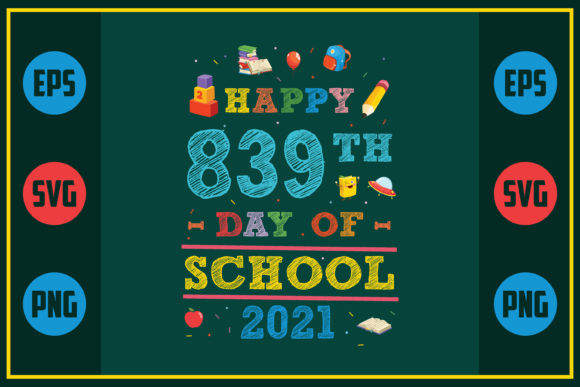 Happy 839th Day Graphics for Crafts